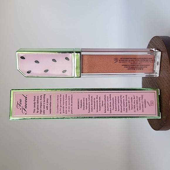 Too Faced Watermelon Candy Finish Lip Gloss - A Melon Reasons - Picture 5 of 8